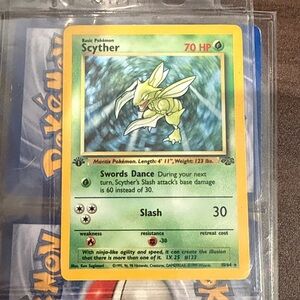Scyther Pokémon Card
